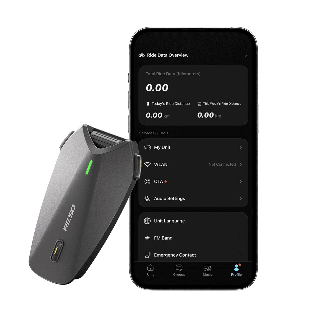 RESO Pilot Pro — Ενδοεπικοινωνία κράνους